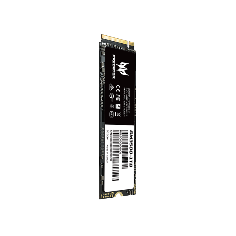 Predator GM3500 M.2 SSD, PCIe Gen 3400 MB/s, 1TB