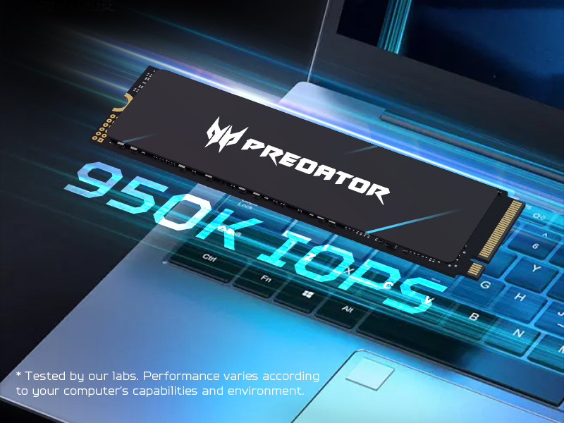 Acer Predator GM7 NVMe 2.0 supports host memory buffer
