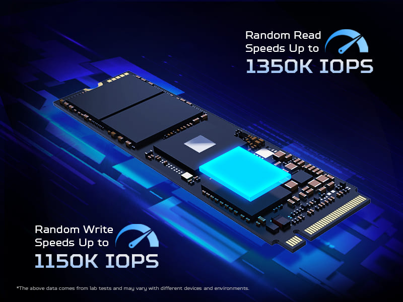 GM7000 M.2 Heatsink SSD with Built-in Independent DRAM Cache