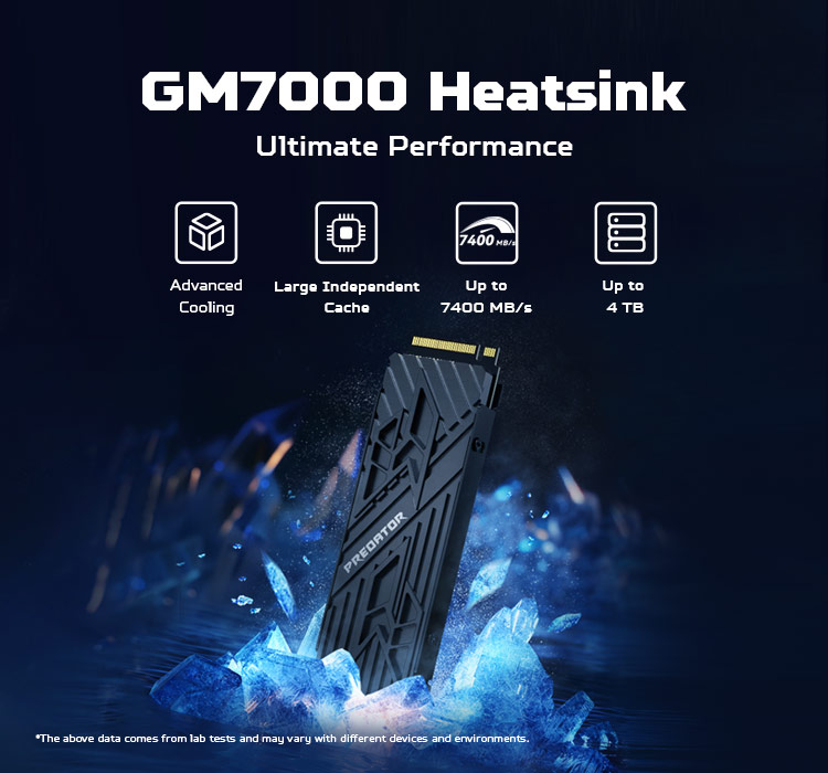 Predator GM7000 Heatsink SSD Banner for PC